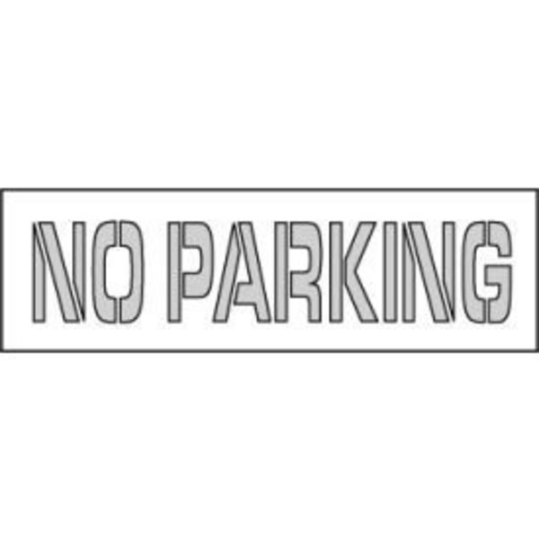 Nmc Parking Lot Stencil 24x4 - No Parking PMS42